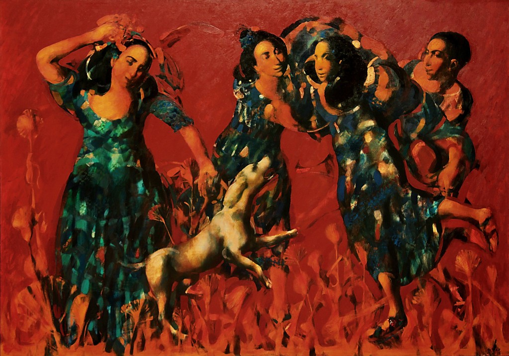 ''Awakening'', 2011, Oil on Canvas, 132x190 cm