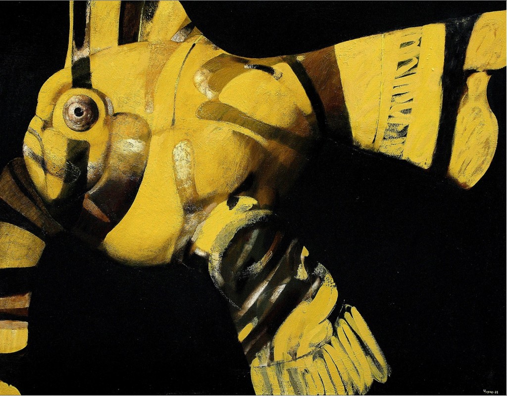 ''Gold Fish'' (Fisherman Dream). 2008, Oil on Canvas, 120x150 cm