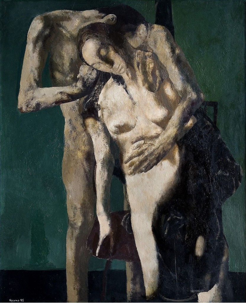''Lovers", 2005, Oil on Canvas, 115x93 cm