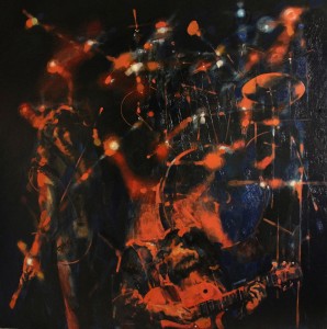 "Rock music". 2015. Oil on Canvas. 165x160cm