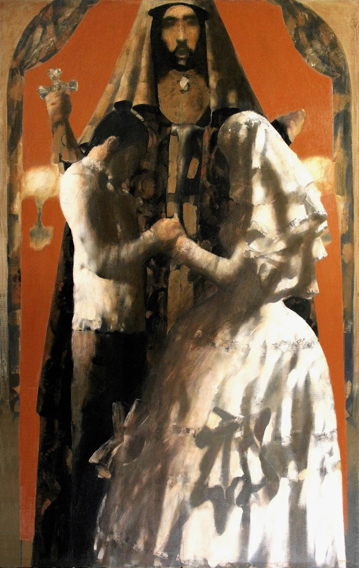 ''Wedding'' 2007 oil on canvas 150x93 cm