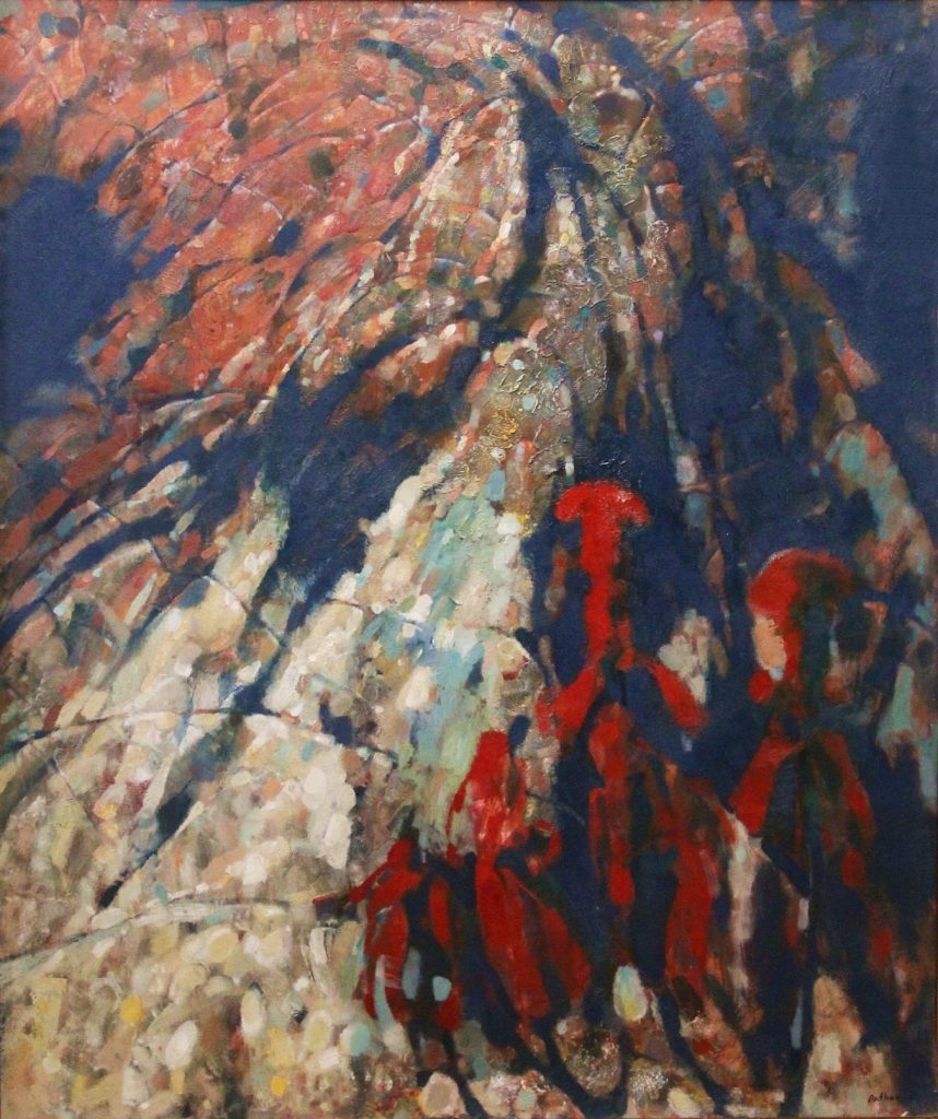 “The mountain”. 2014, Oil on Canvas, 120×90 cm