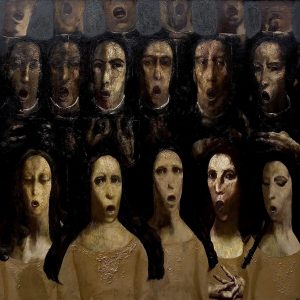 ''Chorus'', 2004, Oil on Canvas, 125x137 cm