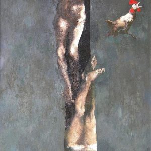 ''Christ and Peter'', 2005, Oil on Canvas, 180x102 cm