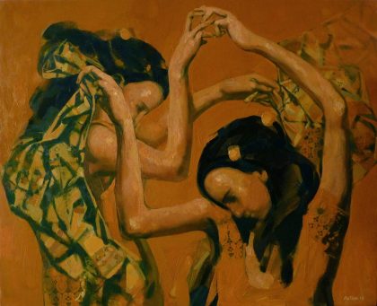 "Femininity". 2014, Oil on Canvas, 65x80 cm