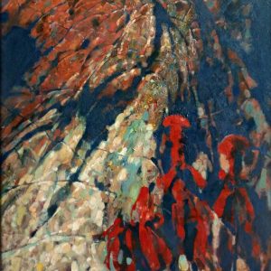 "The mountain". 2014, Oil on Canvas, 130x90 cm