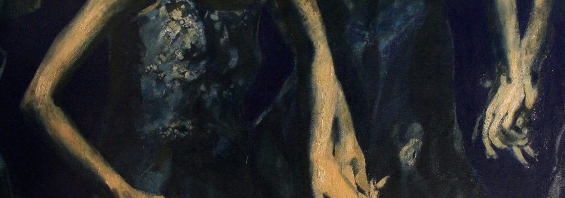 ''Heavenly dance''. 2015. Oil on Canvas. 130X93 cm