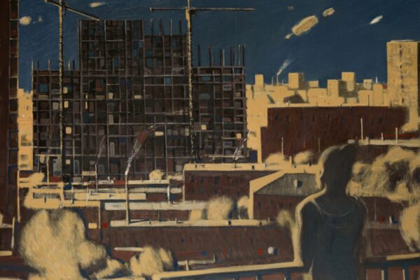 ''The closing view'' 2025, Oil on canvas, 100x140 cm